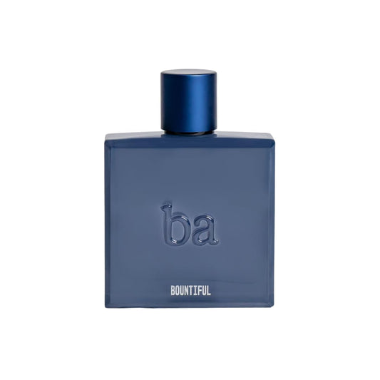 Blu Atlas Bountiful eau de parfum bottle front for everyday sophistication.