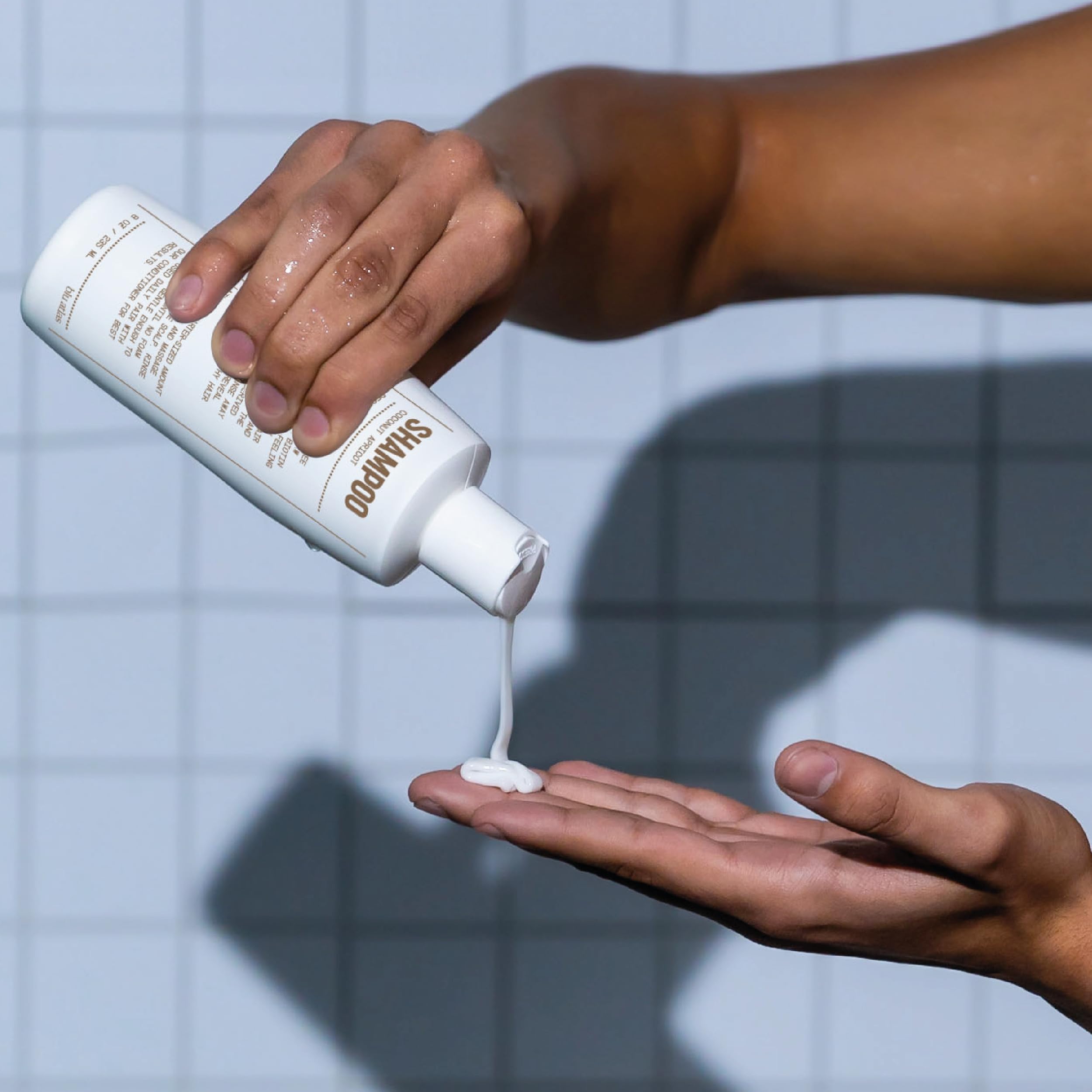Blu Atlas Shampoo 8 oz bottle ready for home or travel