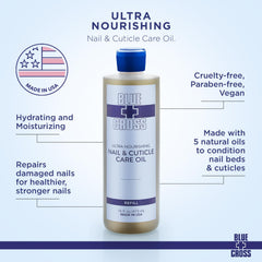 Blue Cross scent highlights lemongrass and lavender for a calming spa-like experience