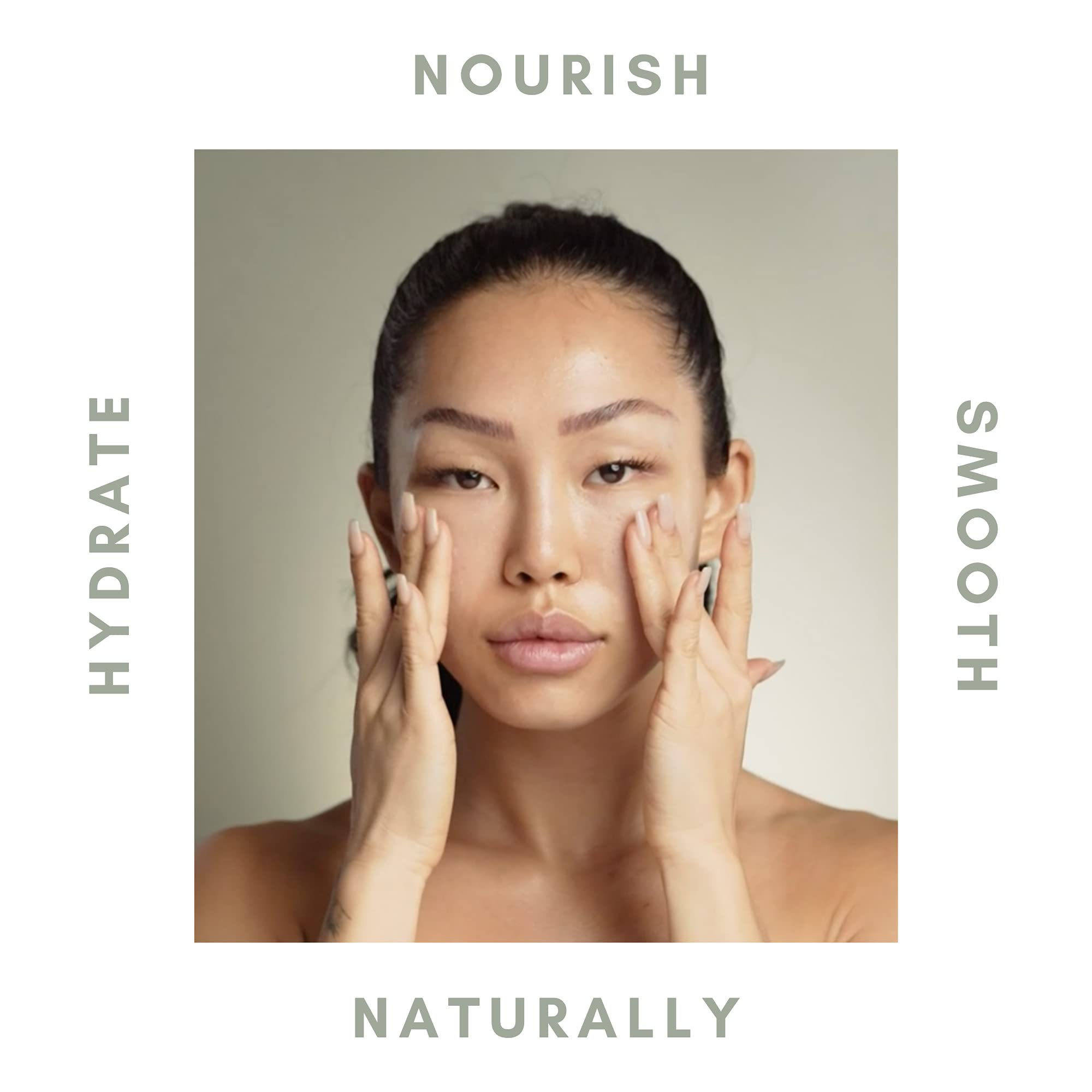 Blue Sage Kale Milky Cleanser ingredients highlighting kale and amino acids