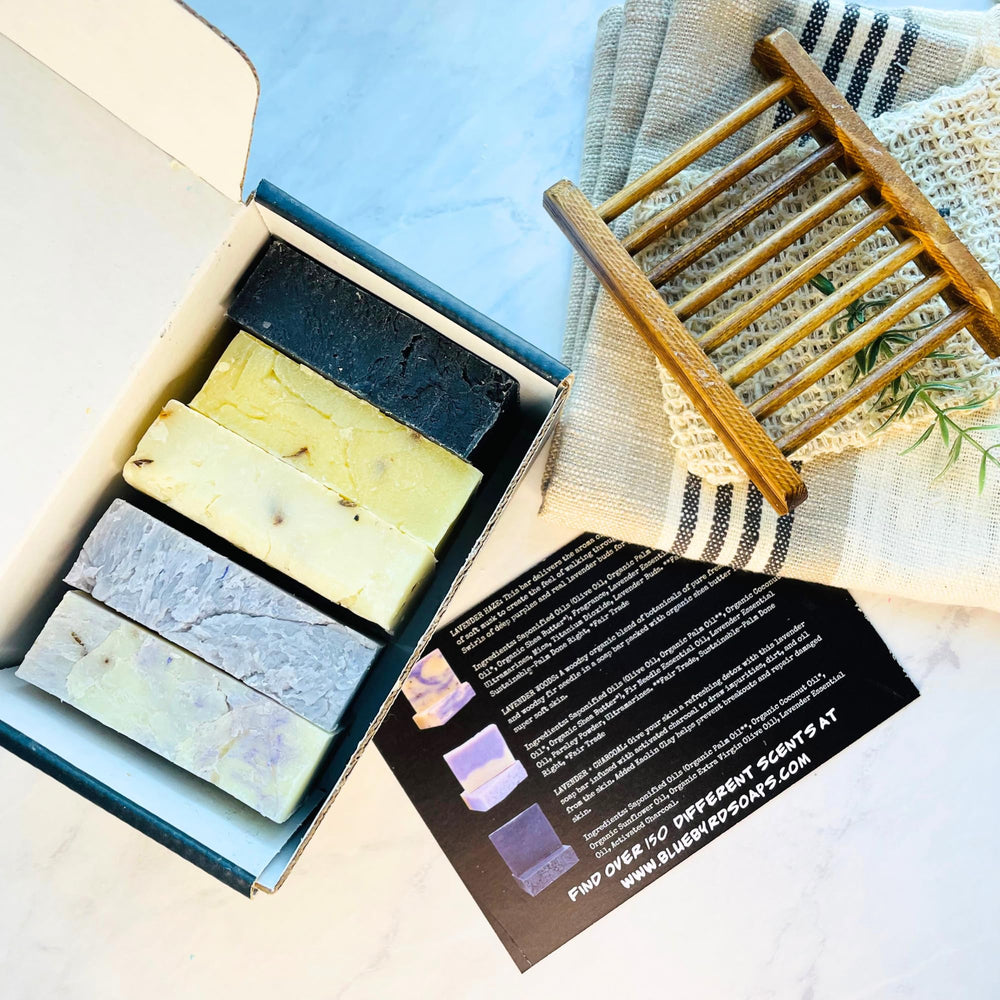 Bluebyrd Artisan Handcrafted USA Bar shows small-batch quality.