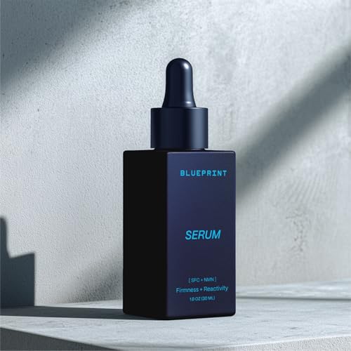 Blueprint Bryan Johnson serum silk texture closeup suggests quick absorption and light feel.