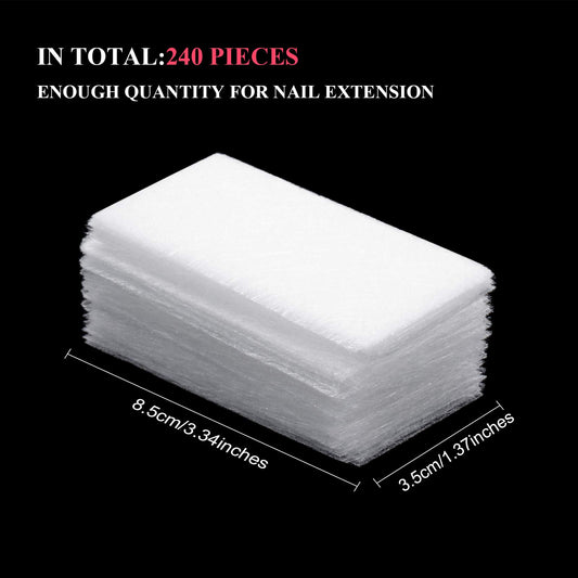 Blulu fiberglass nail wrap texture close up highlights lightweight reinforcement