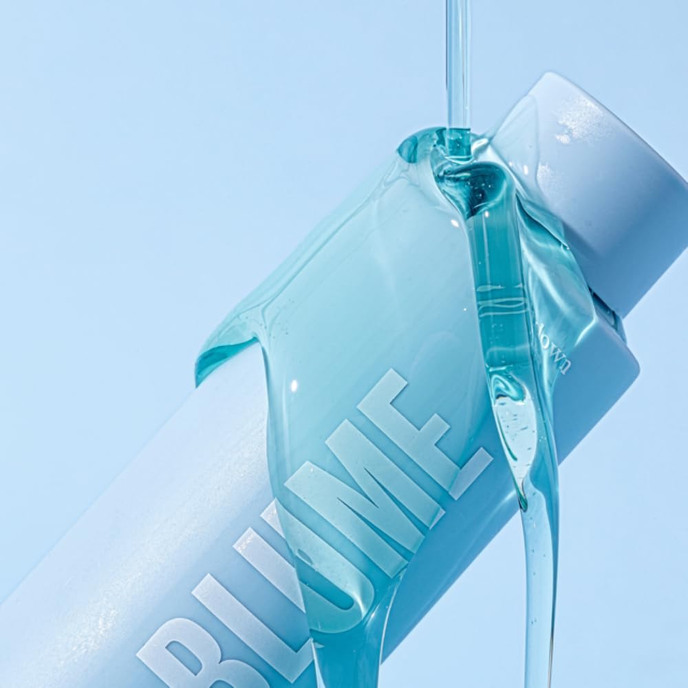 Blume Meltdown ceramide hydration detail suggests skin barrier support.