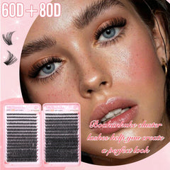 Boahankuke easy-application lash clusters for quick at-home styling.