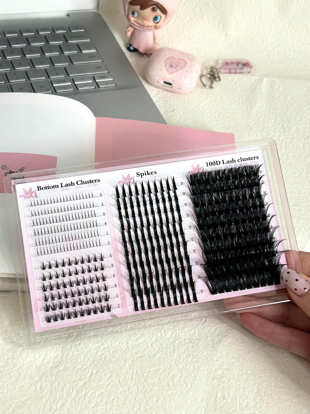 Boahankuke professional tweezers for precise lash placement