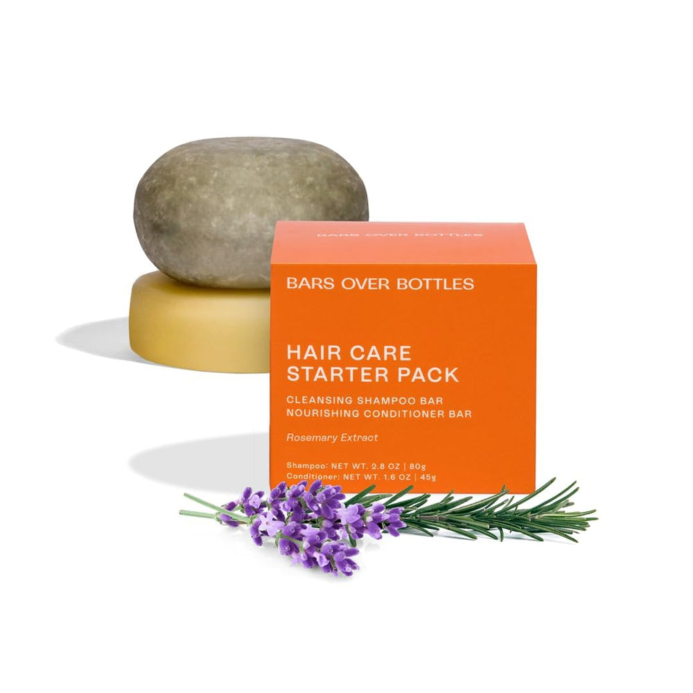 B.O.B Rosemary solid shampoo bar for gentle cleansing on thinning hair.
