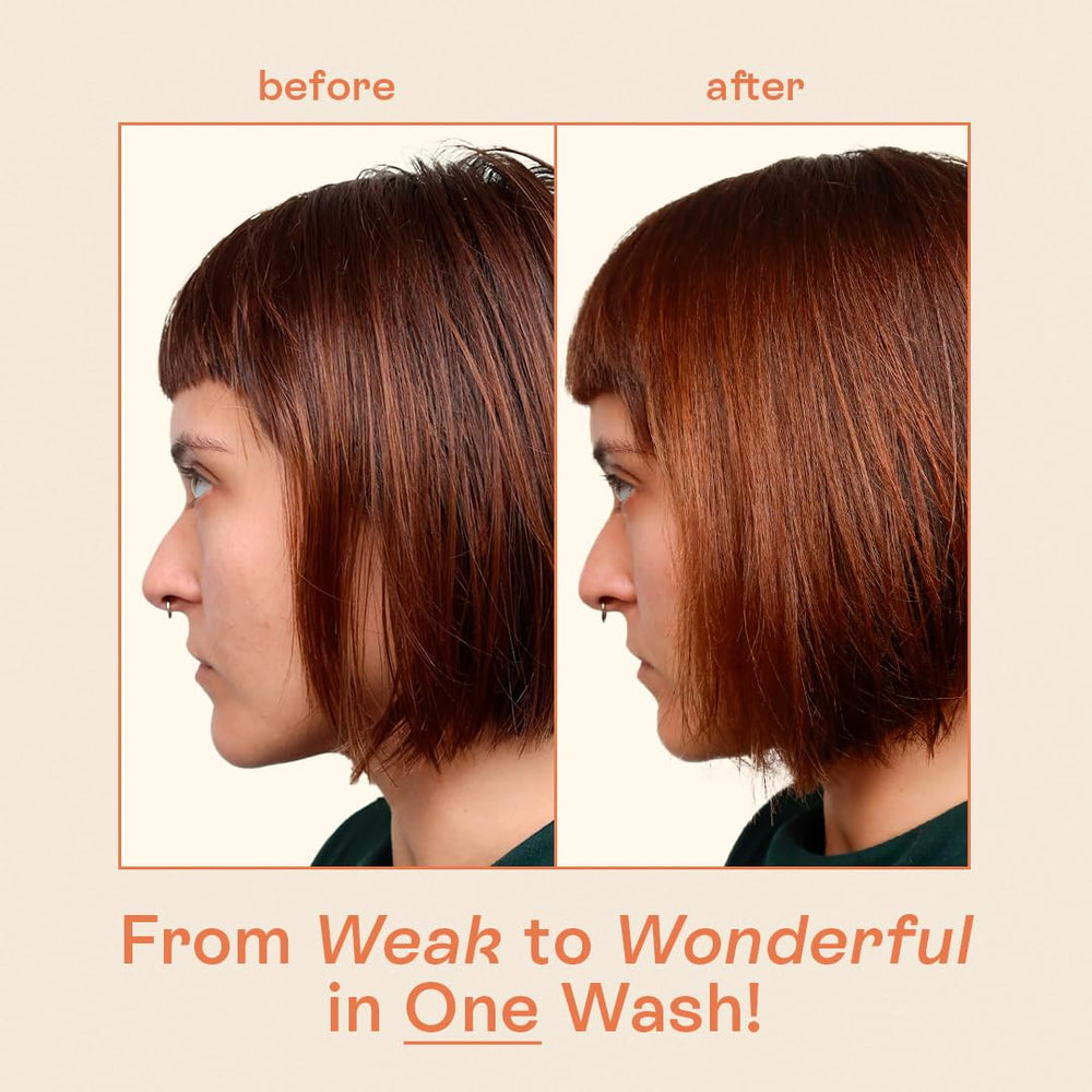 B.O.B scalp stimulation visual suggests healthier scalp support.