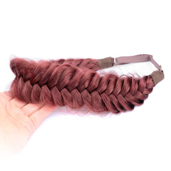 BOBIYA adjustable comfort braided headband ensures secure wear
