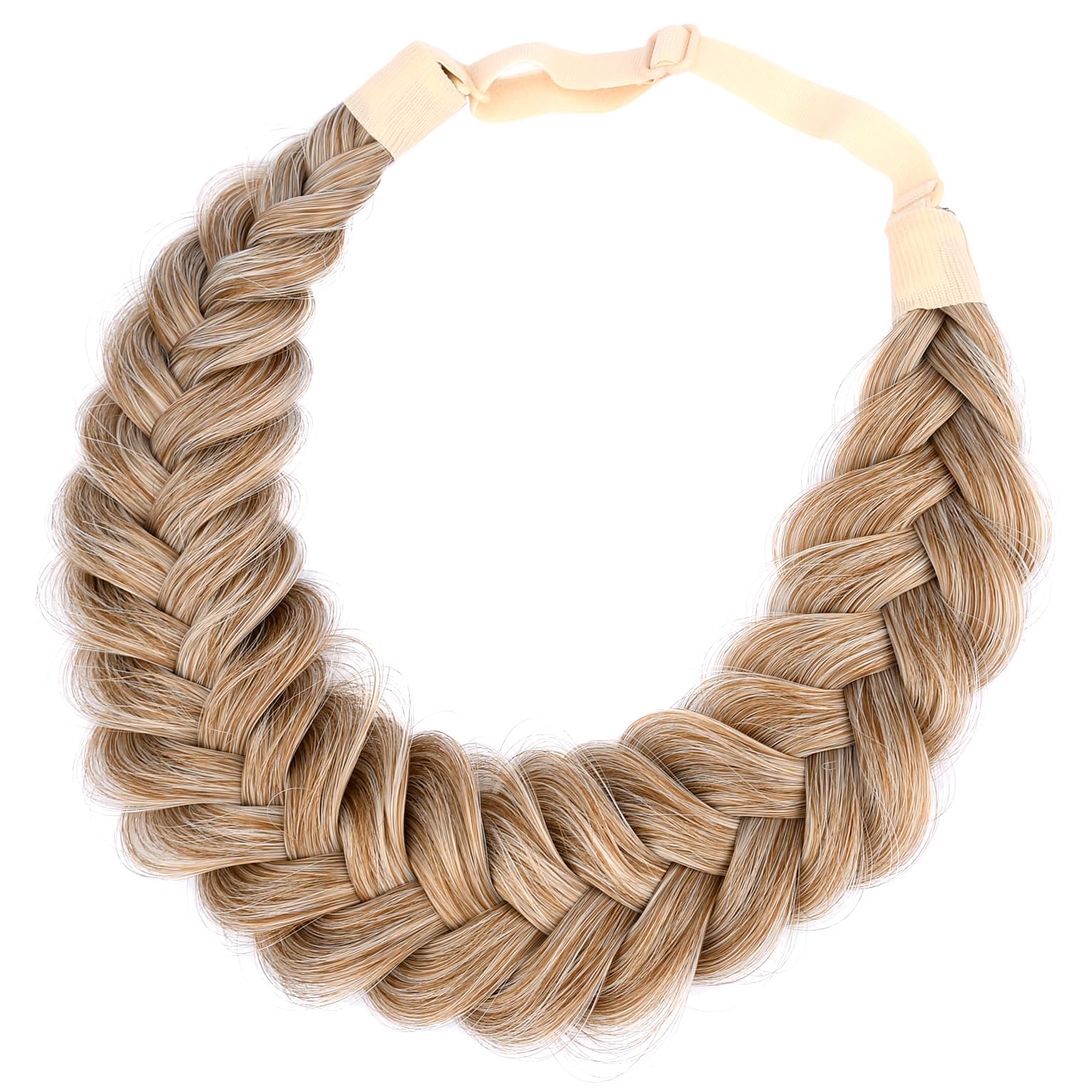 BOBIYA messy wide headband adjustable-fit, comfortable secure wear.