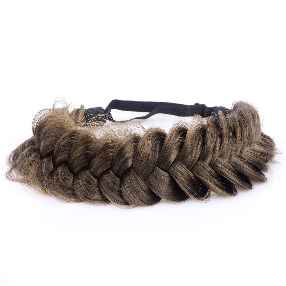 BOBIYA headband with braided strands for casual, stylish hair days