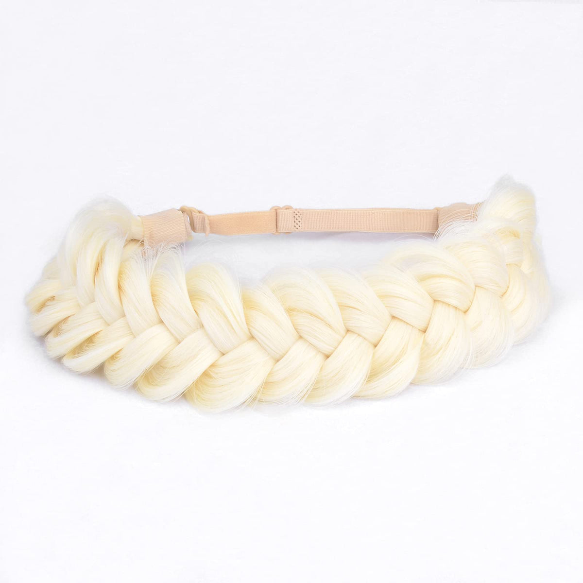 BOBIYA Platinum Messy Wide 2 Strands Headband, stylish daily wear