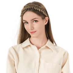 BOBIYA Real-Photo Headband on model conveys natural texture for outfits.