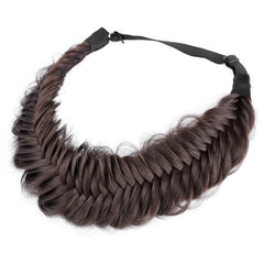 BOBIYA synthetic hair headband showing braids for upgraded casual looks
