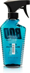 Bod Man Fresh Blue Musk pulse-point application demonstrates swift, convenient use.