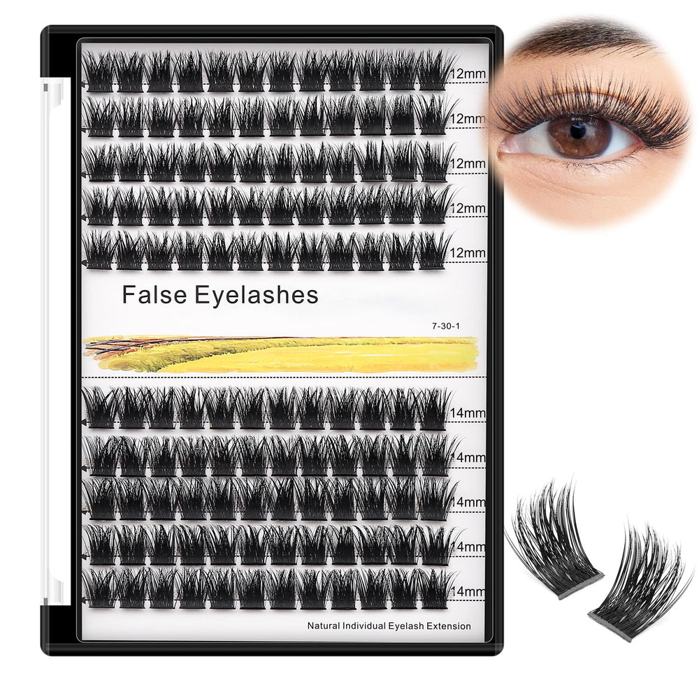 Bodermincer 120 clusters tray for fast lash styling with professional results