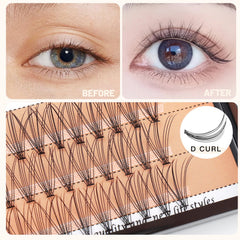Bodermincer easy removal with eye makeup remover.