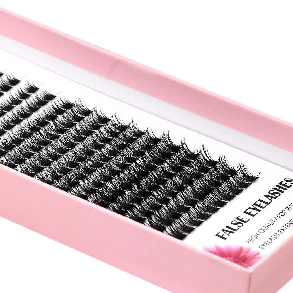 Bodermincer lash clusters look view, natural curl for versatile day-to-night effects.