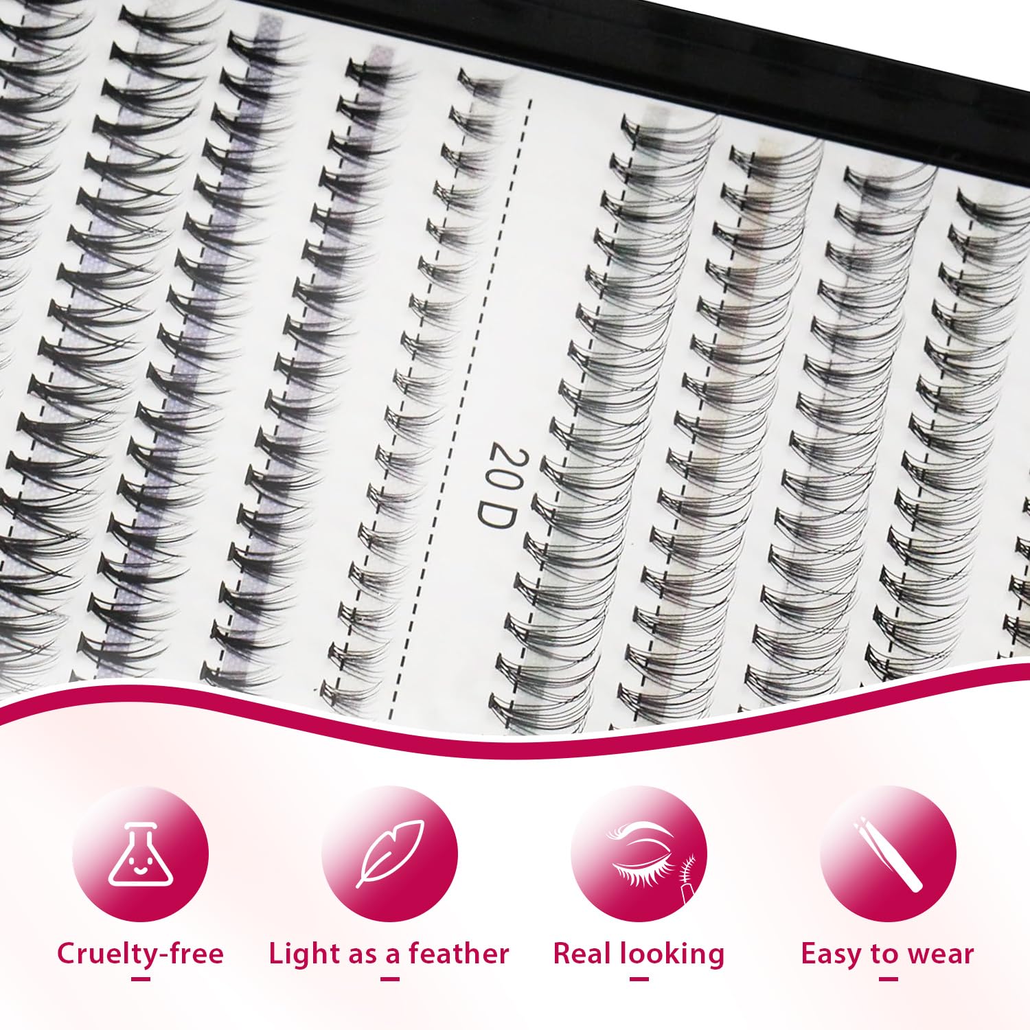 Bodermincer Lash Extension applied by pro for a tailored lash look.