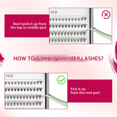 Bodermincer Lash Extension close-up of natural-looking synthetic fibers for lightweight wear.