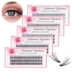 Bodermincer lash clusters soft silky fiber for comfortable wear.