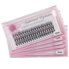 Bodermincer lashes removal with makeup remover for easy cleanup.