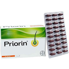 bodi Priorin capsules close-up highlighting ingredients for hair strength