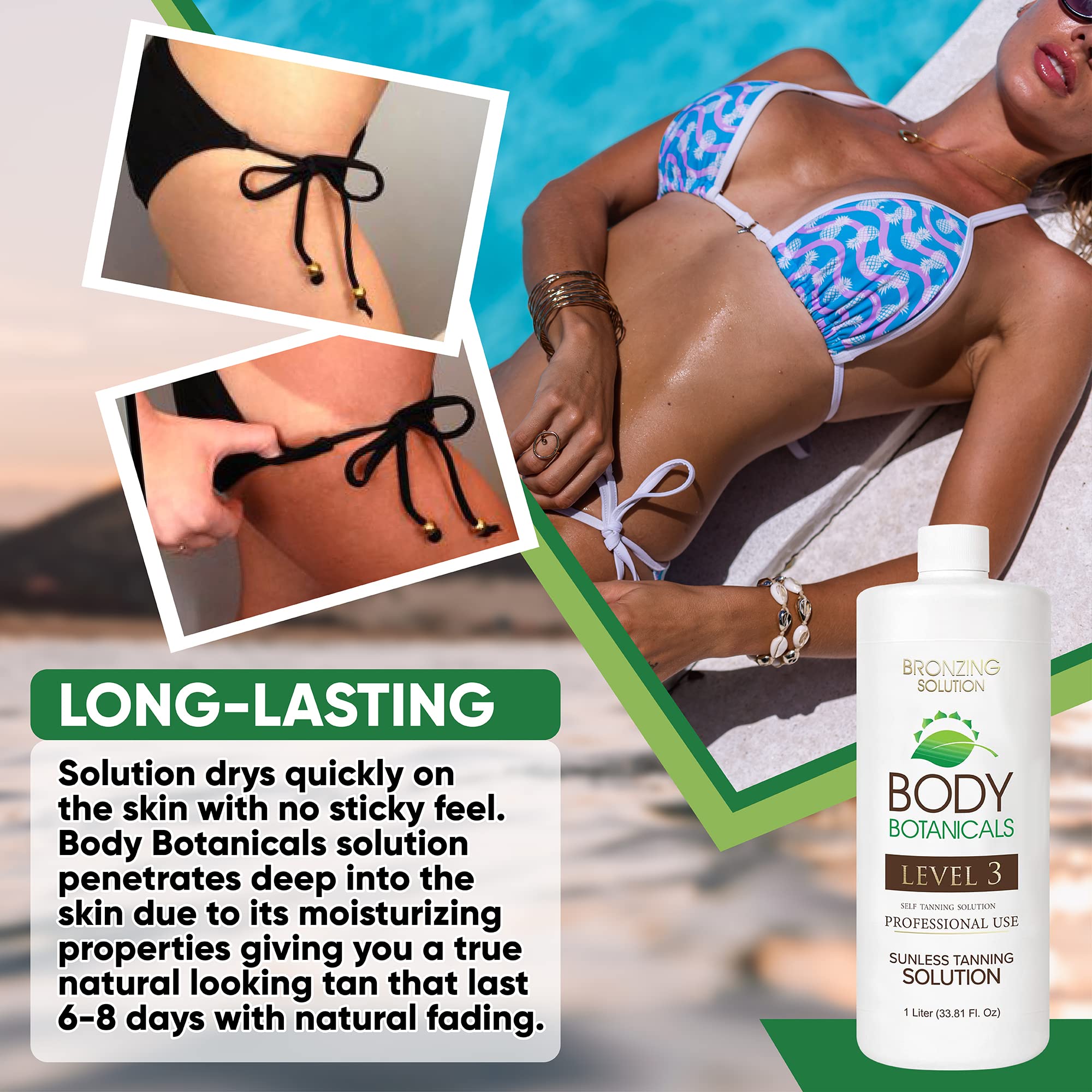 Body Botanicals seven essential oils blend nourishes skin during application.
