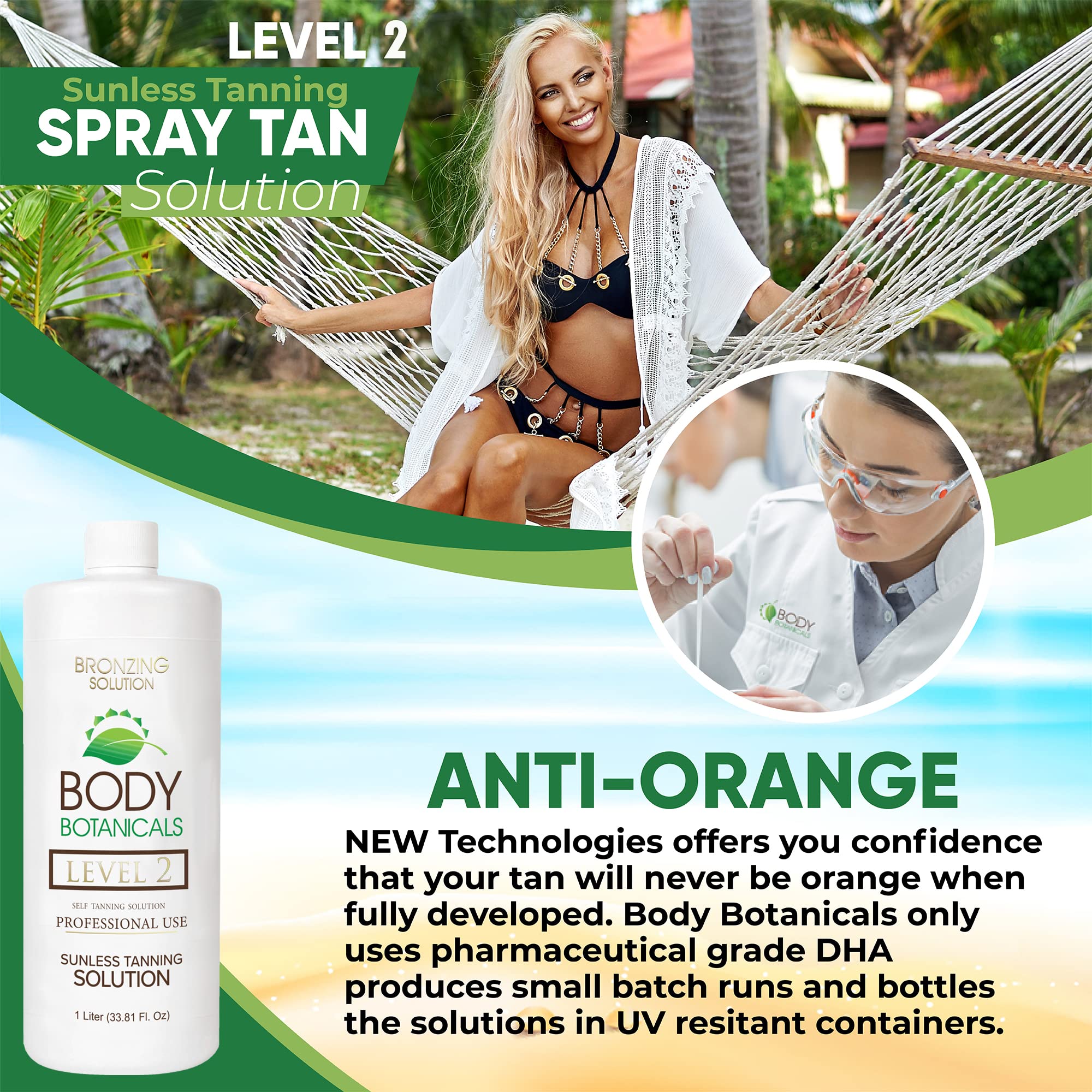 Body Botanicals sunless tanning solution natural glow finish suitable for real-world use.