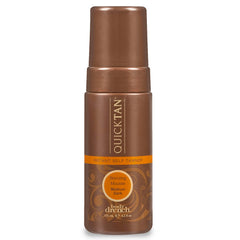 Body Drench QuickTan mousse bottle ready for quick, even application.