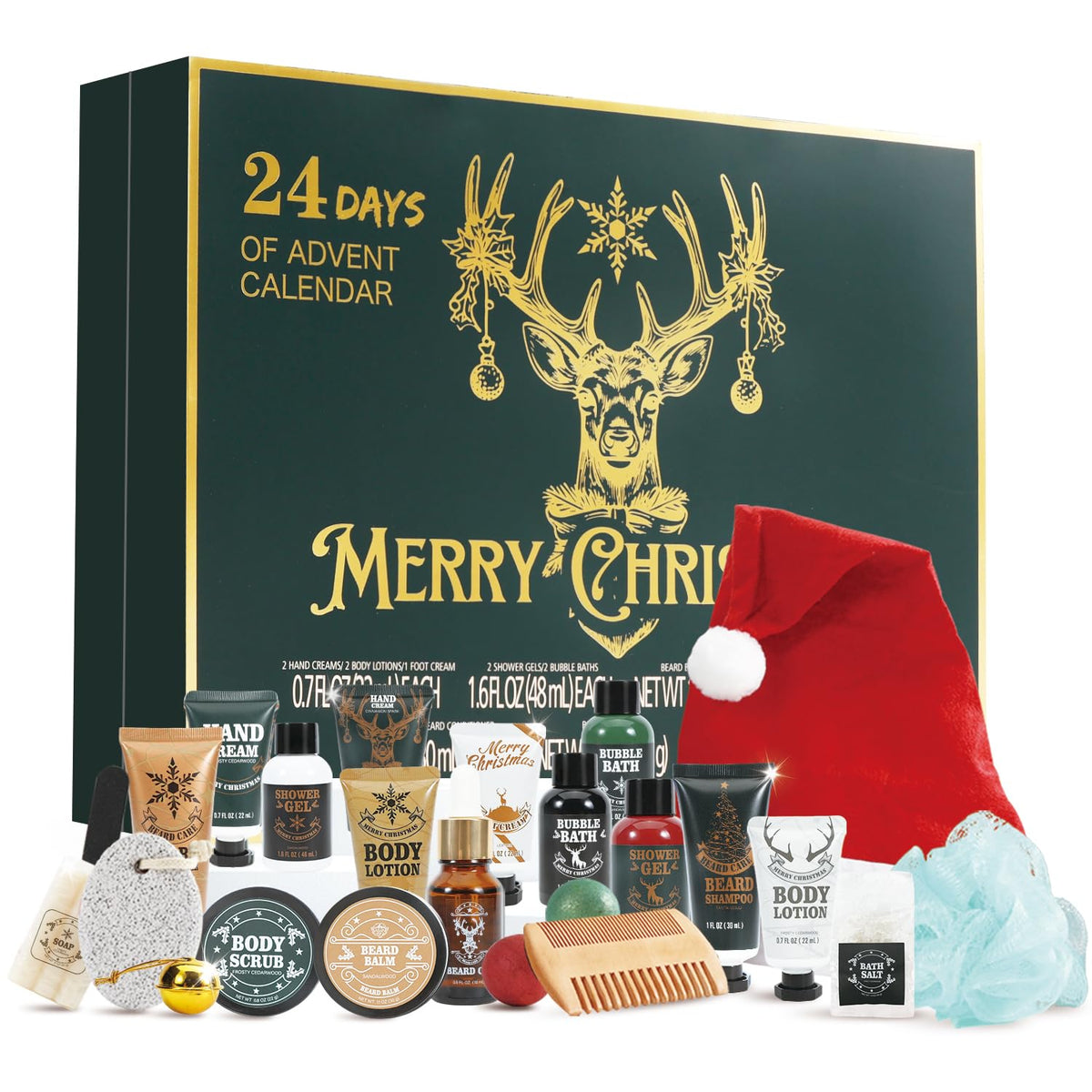 Body & Earth Advent Calendar 2025 box packaging enhances holiday gifting appeal.