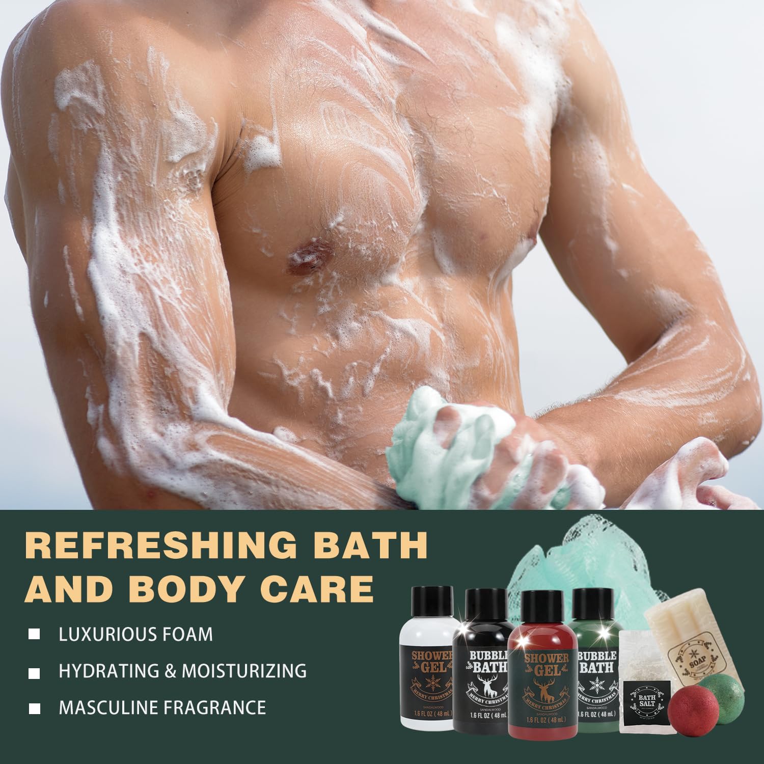 Body & Earth shower gel provides refreshing cleanse as part of daily routine.