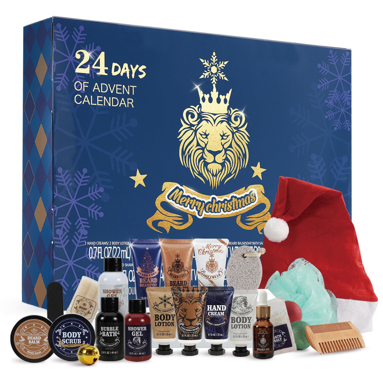 Body & Earth advent calendar front view, ideal holiday gift for self-care.