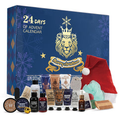Body & Earth advent calendar front view, ideal holiday gift for self-care.