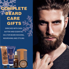 Body & Earth beard oil bottle for nourished beard and skin.