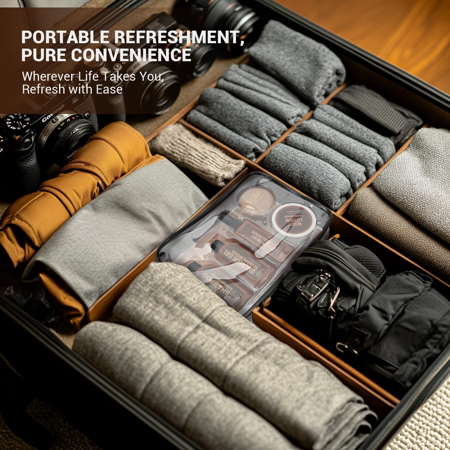Body & Earth gift packaging box makes a ready-to-gift presentation.