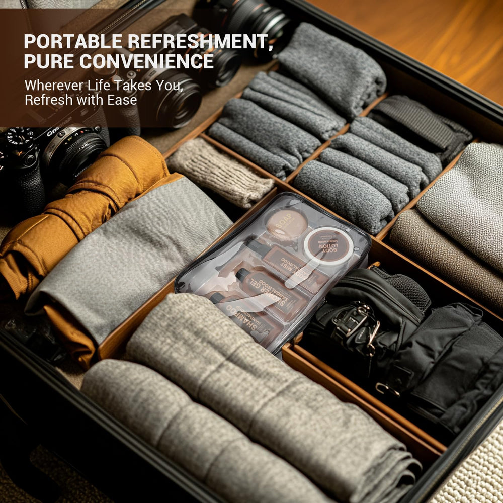 Body & Earth gift packaging box makes a ready-to-gift presentation.