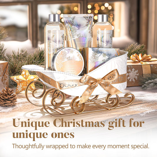 Body & Earth New Year gift packaging in elegant presentation