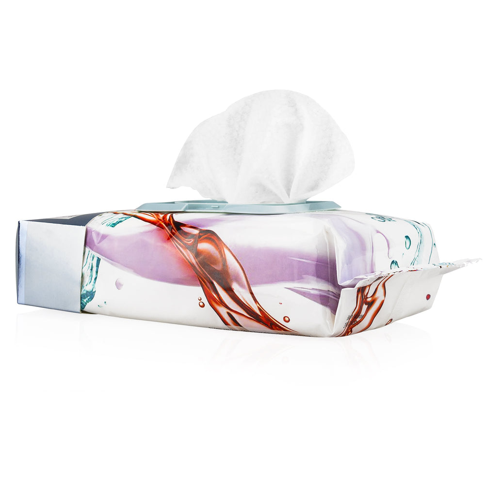 Body Prescriptions wipes remove eyeliner and mascara gently for a clean eye area
