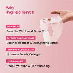 Body Restore Collagen Face Mask 5 Pack gift-ready packaging