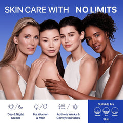 Bodylife Collagen Day & Night Cream pump close-up with silky texture.