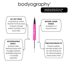 Compact packaging ideal for travel and on-the-go touch-ups.