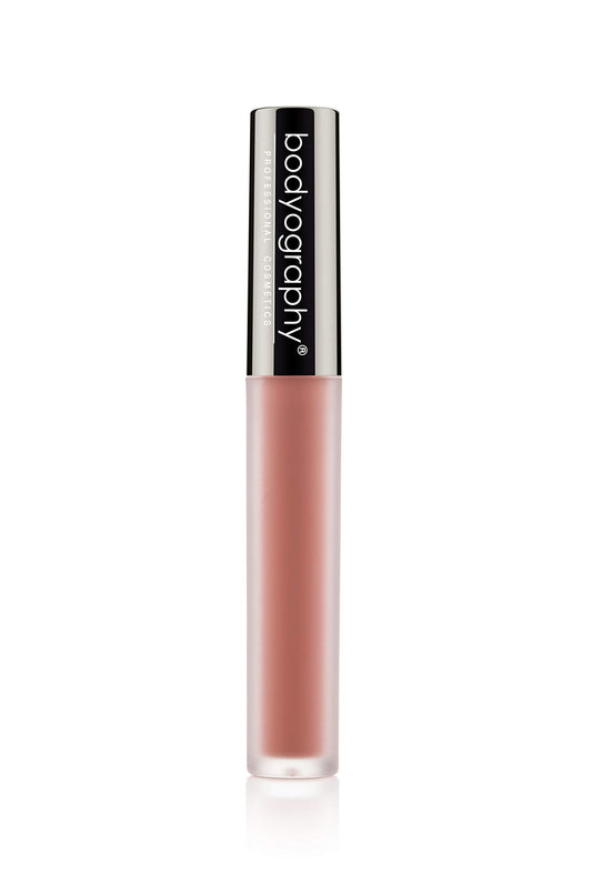 Bodyography Lip Lava Exposed swatches show intense pigment with a long lasting matte finish.