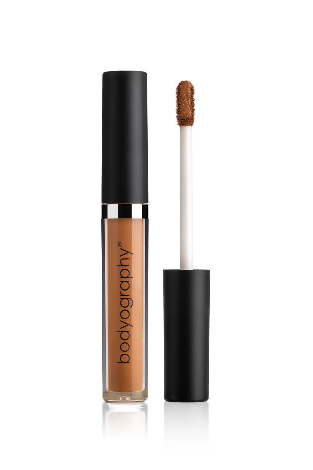 Bodyography Skin Slip concealer applicator enables precise, buildable coverage without caking.