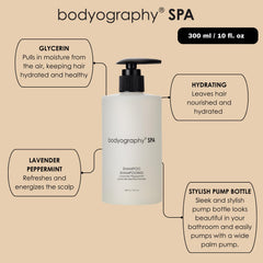 Bodyography Spa Shampoo lavender peppermint fragrance enhances spa like aroma