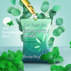 BodyRefresh gift set with eucalyptus mint box for gifting.