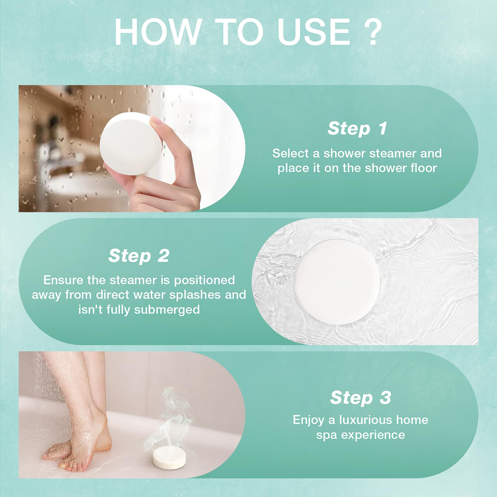 BodyRefresh individually wrapped steamers – freshness preserved for long use.