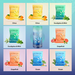 BodyRefresh grapefruit close-up offering zesty scent for energizing start