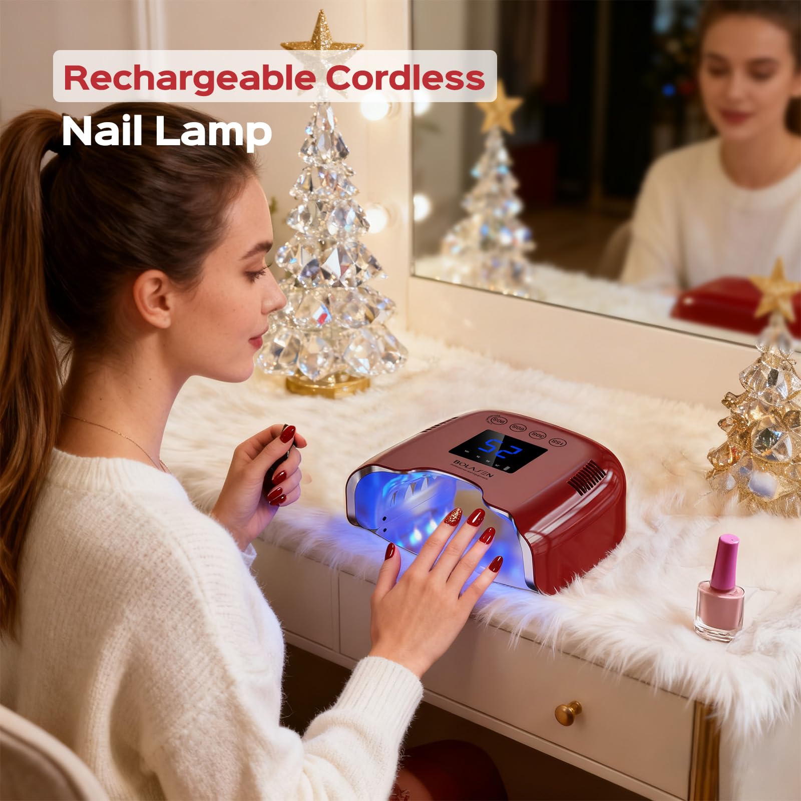 BOLASEN P30 Pro detachable base enables easy cleaning and flexible space.