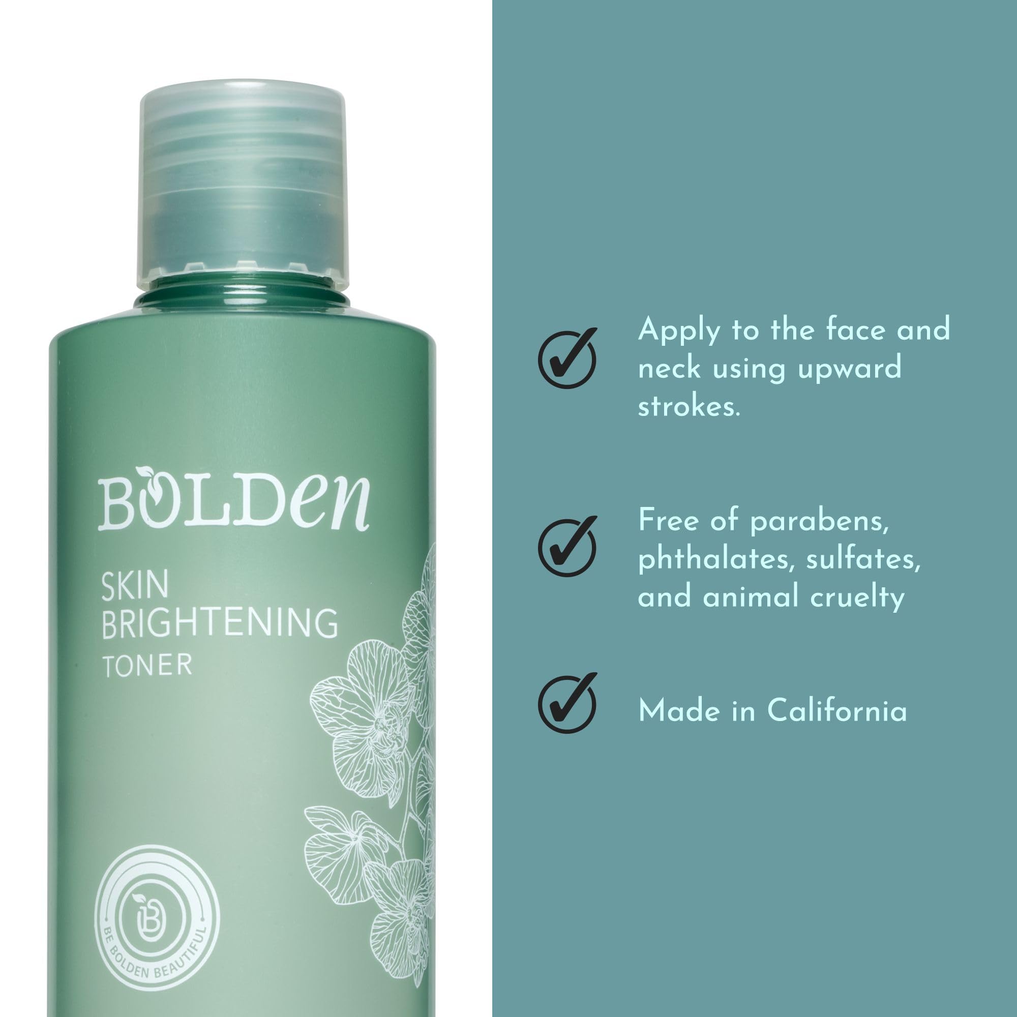 Bolden Skin Brightening Toner with natural ingredients snapshot